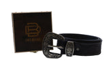 Handmade Designer Genuine Leather Belt for Men - Indian Heritage Collection