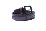 Designer Casual Leather Belt For Men - Double Stitch | Matt Finish