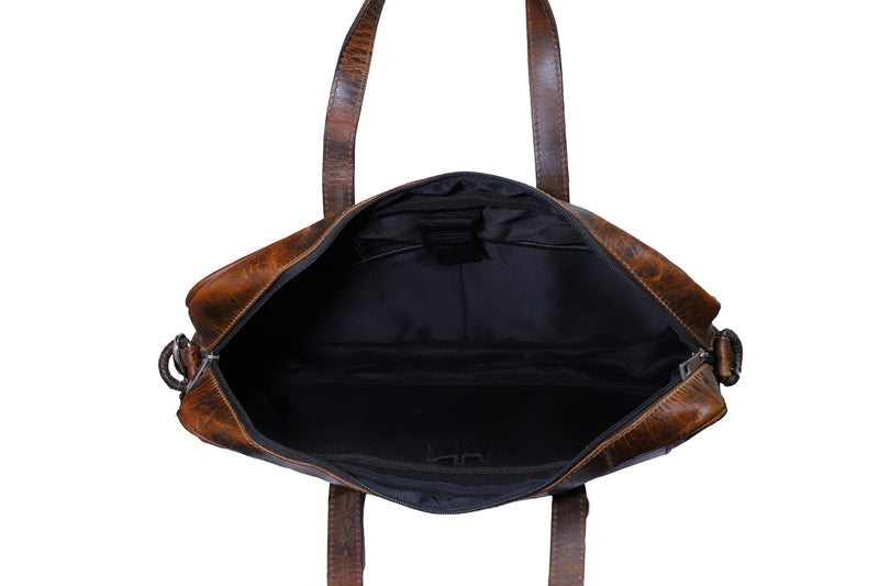 Genuine Leather Laptop Bag | CowBoy edition