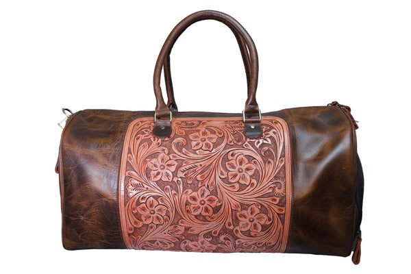 Lucknowee Handcrafted Designer Duffle Bag | Mughal-E-Azam Edition