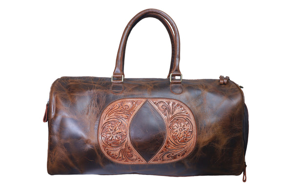 Lucknowee Handcrafted Designer Duffle Bag | Evil Eye Protection