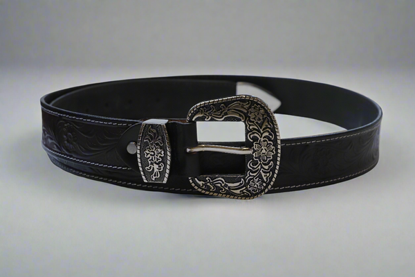 Handmade Designer Genuine Leather Belt for Men - Indian Heritage Collection