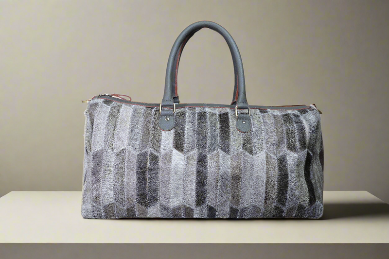 Royal Fur-Baby Duffle bag | Zebra Crossing Edition