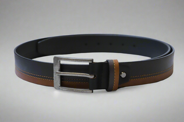 Top grain Leather Belt for Men - Cow Boy Edition C
