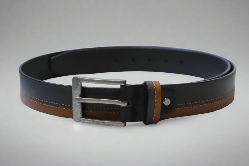 Top grain Leather Belt for Men - Cow Boy Edition C